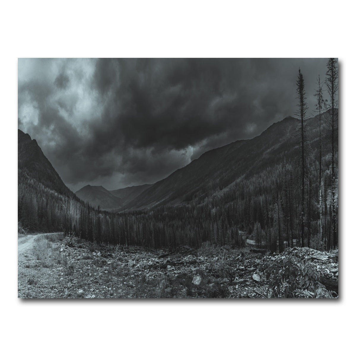 AUTO-MOCKUP WHITE | Stormy Skies | 1 Piece | Gallery Wrap Canvas | group=4x3