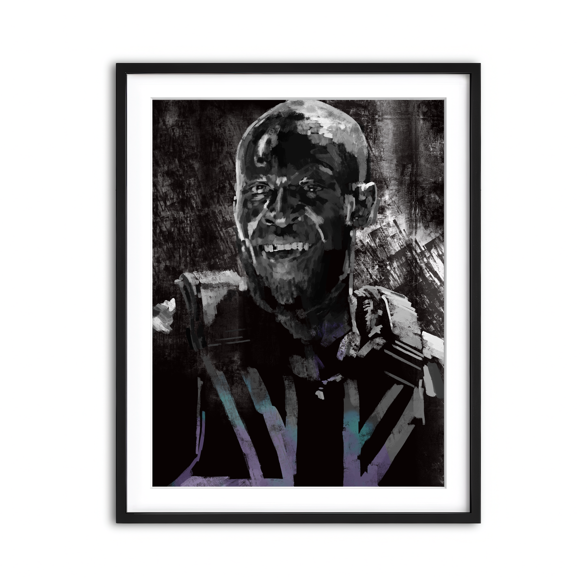 Framed Print 3x4 Black