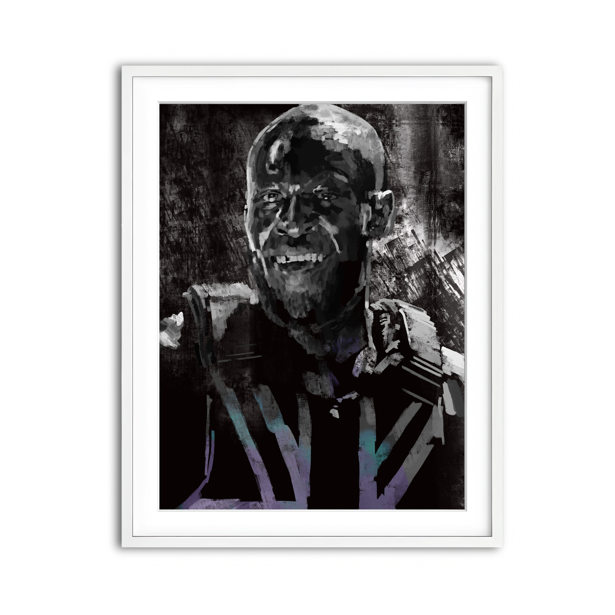 Framed Print 3x4 White