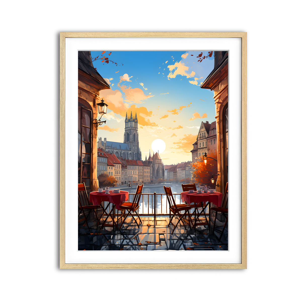 Framed Print 3x4 Natural