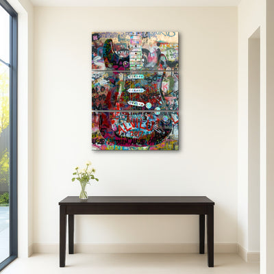 AUTO-MOCKUP ROOM | Strat Heavy Graffiti