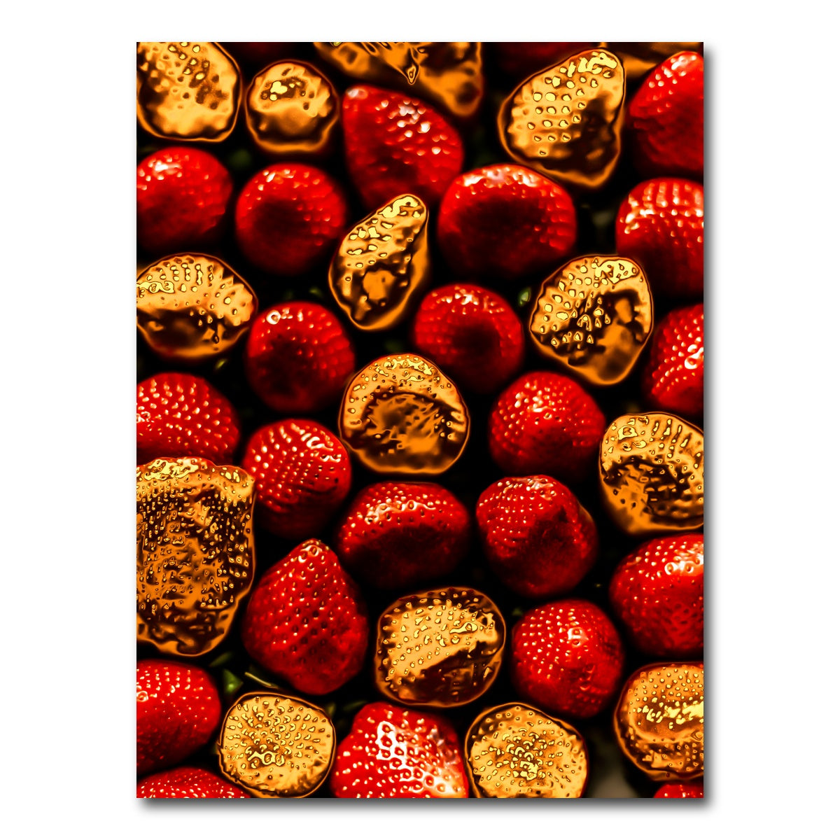 AUTO-MOCKUP WHITE | Strawberries | 1 Piece | Gallery Wrap Canvas | group=3x4