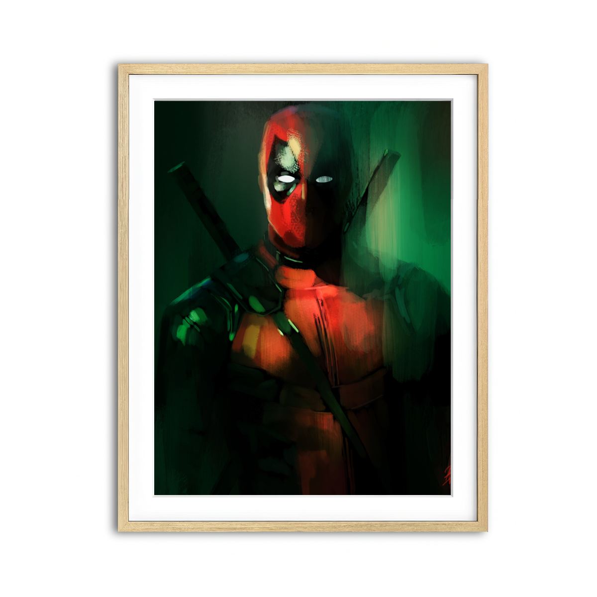 Framed Print 3x4 Natural