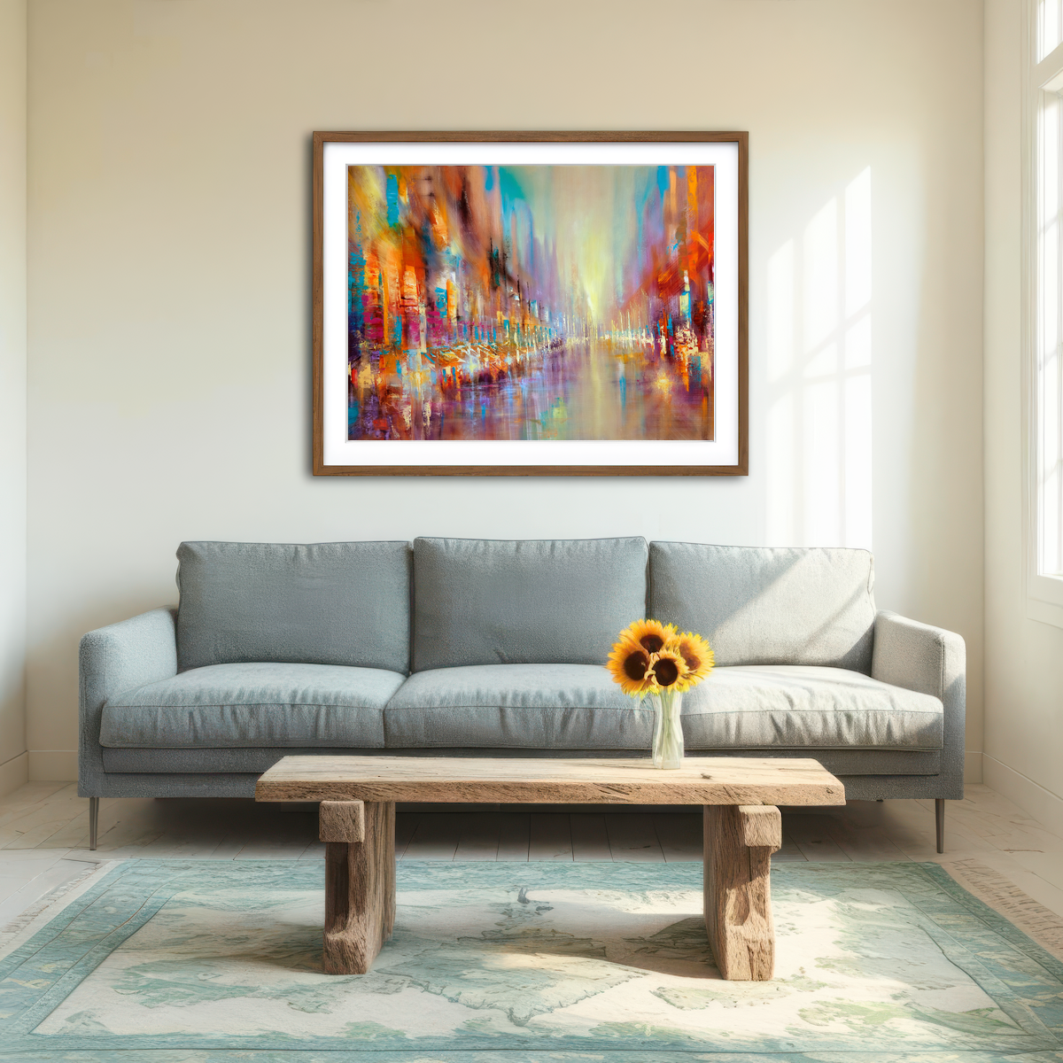 AUTO-MOCKUP ROOM | Street Life Wall Art