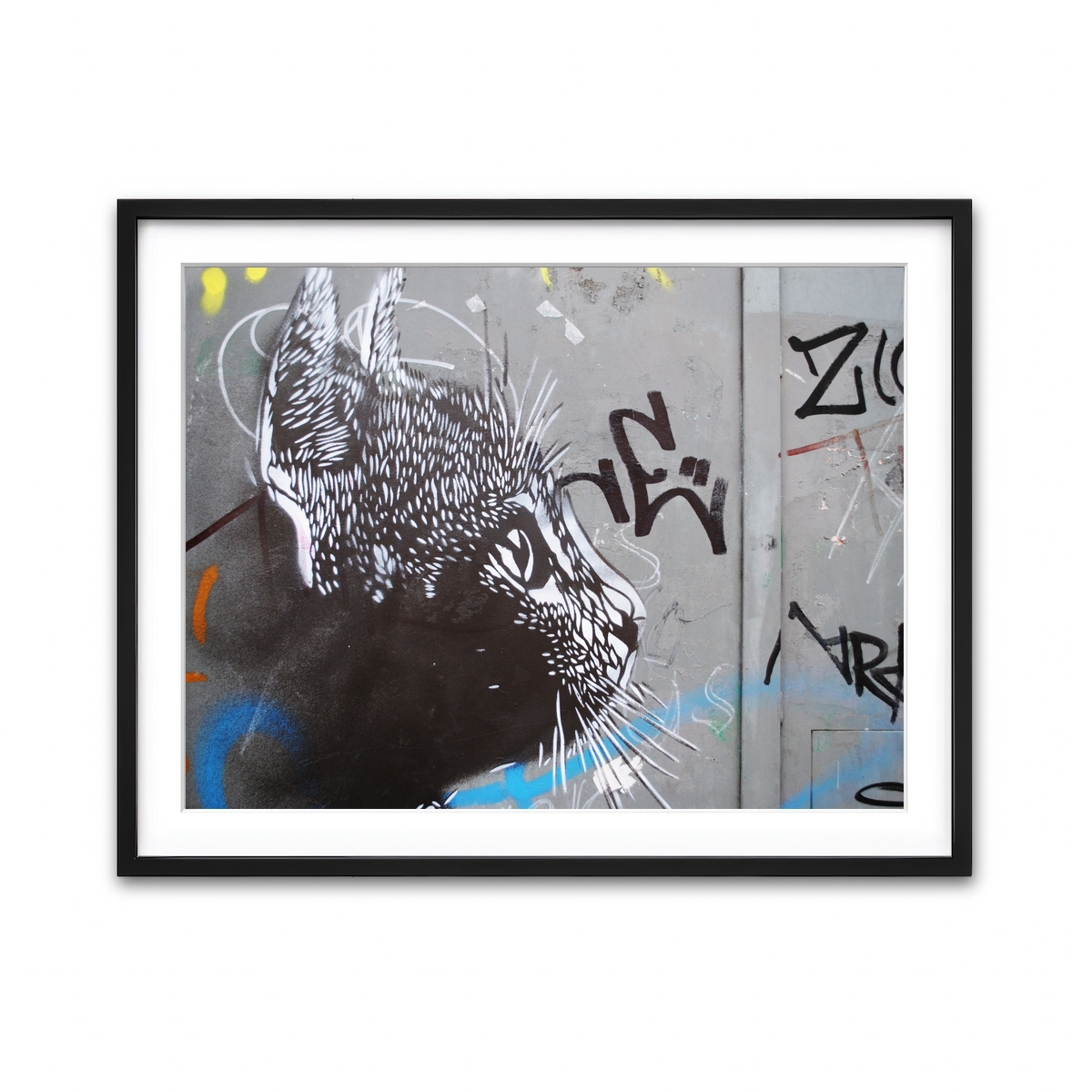 Framed Print 4x3 Black