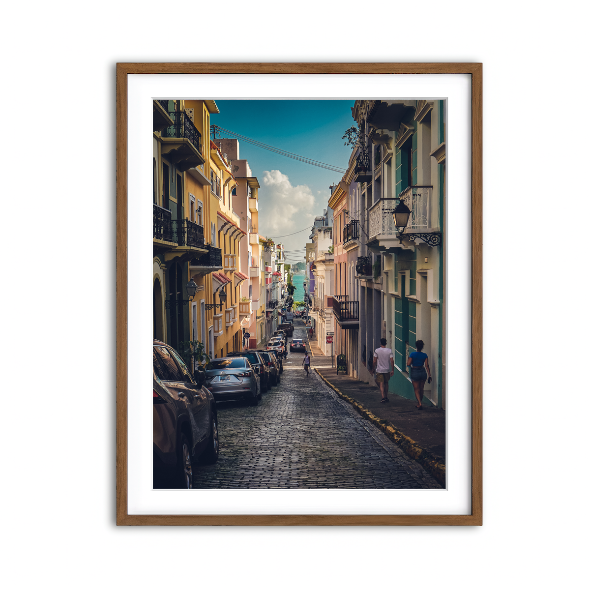 Framed Print 3x4 Walnut
