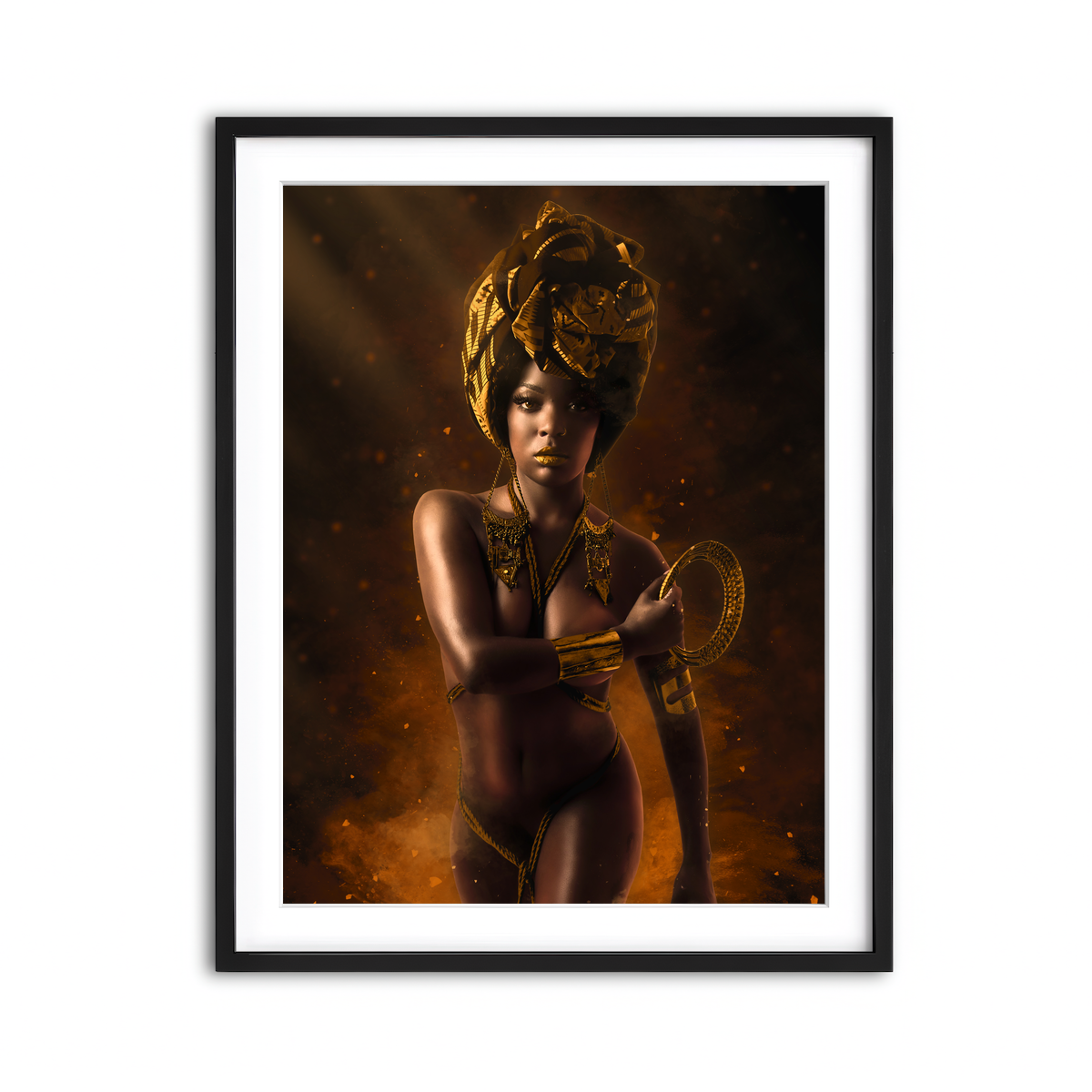 Framed Print 3x4 Black