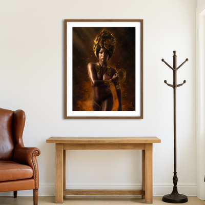 AUTO-MOCKUP ROOM | Strength Wall Art