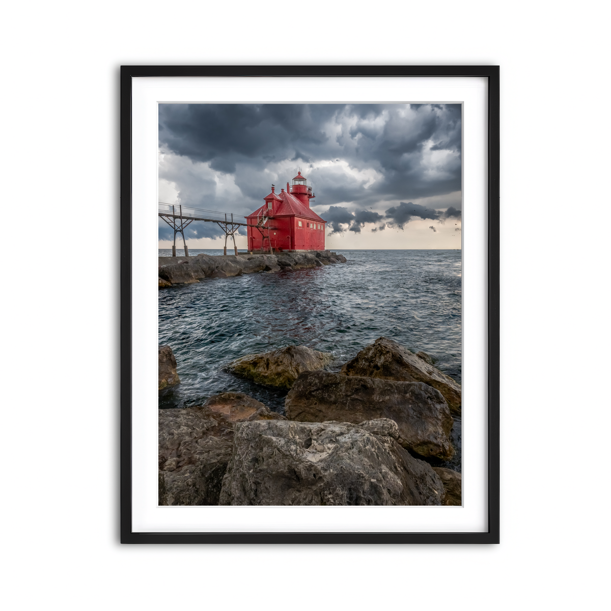 Framed Print 3x4 Black