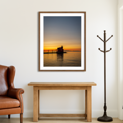 AUTO-MOCKUP ROOM | Sturgeon Bay Sunrise Wall Art
