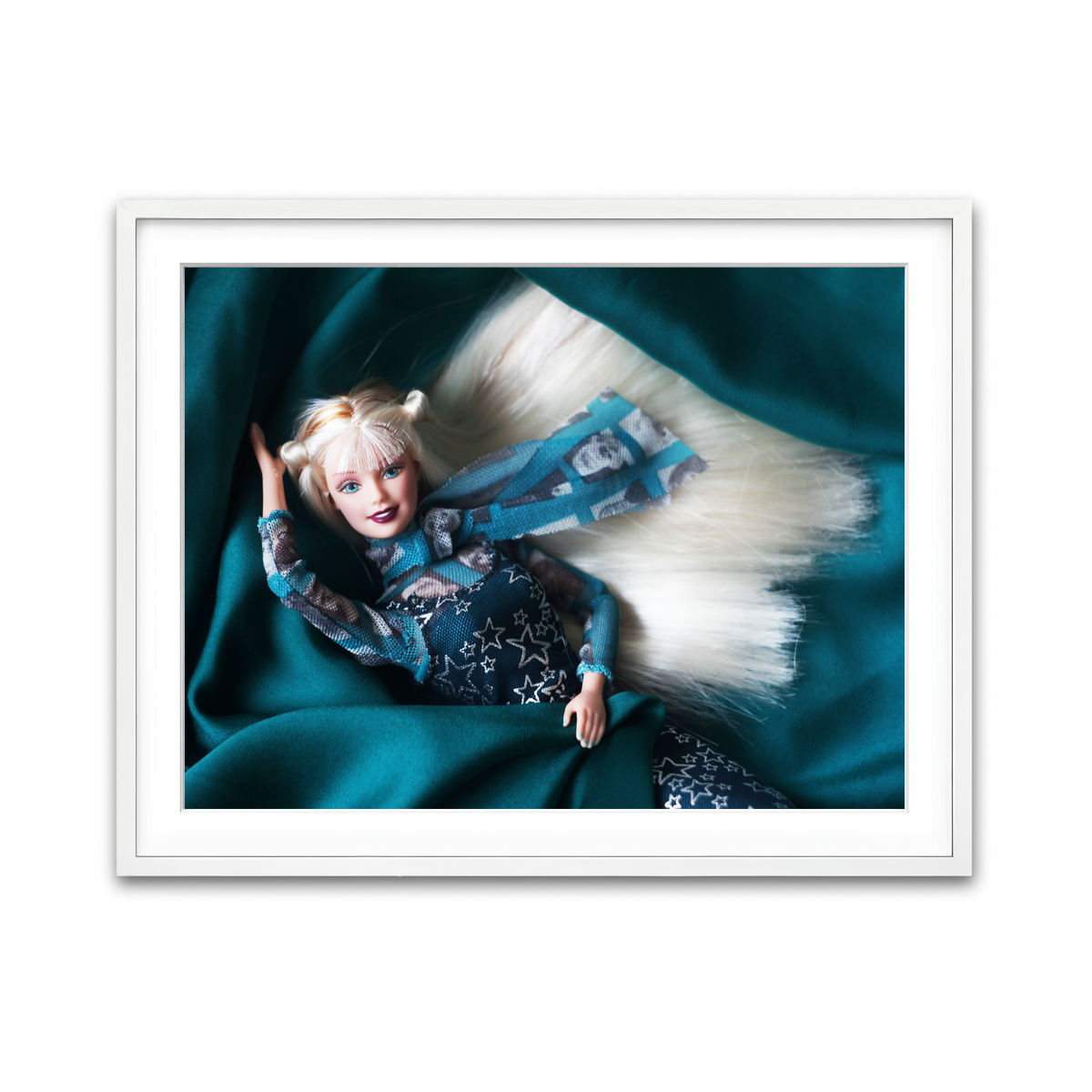 Framed Print 4x3 White