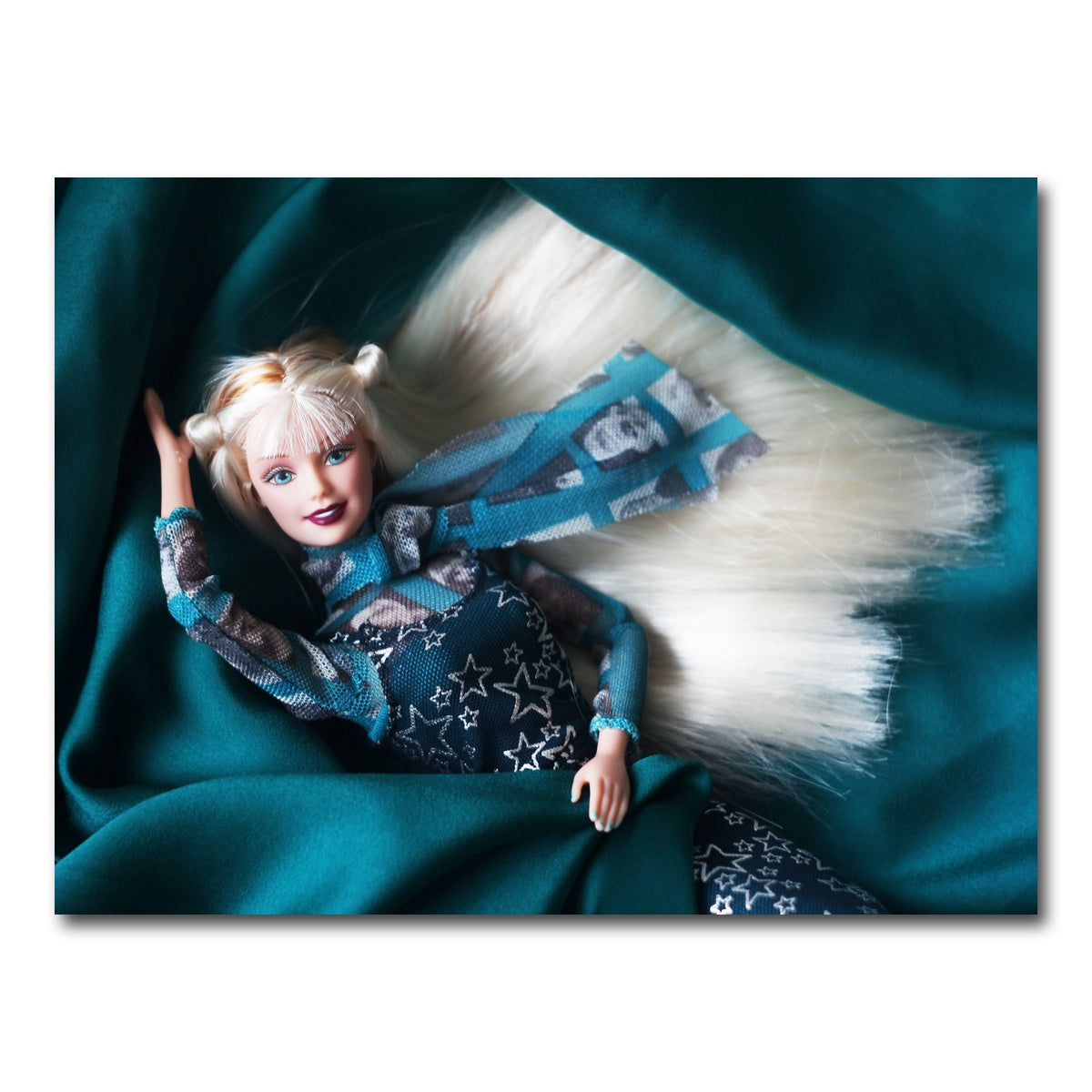 AUTO-MOCKUP WHITE | Stylish Barbie | 1 Piece | Gallery Wrap Canvas | group=4x3