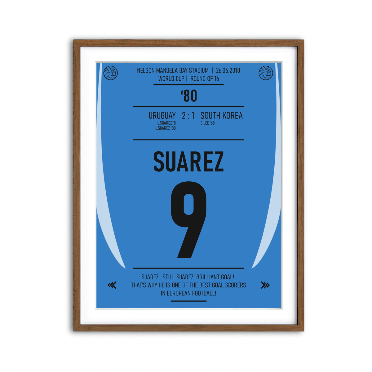 Framed Print 3x4 Walnut