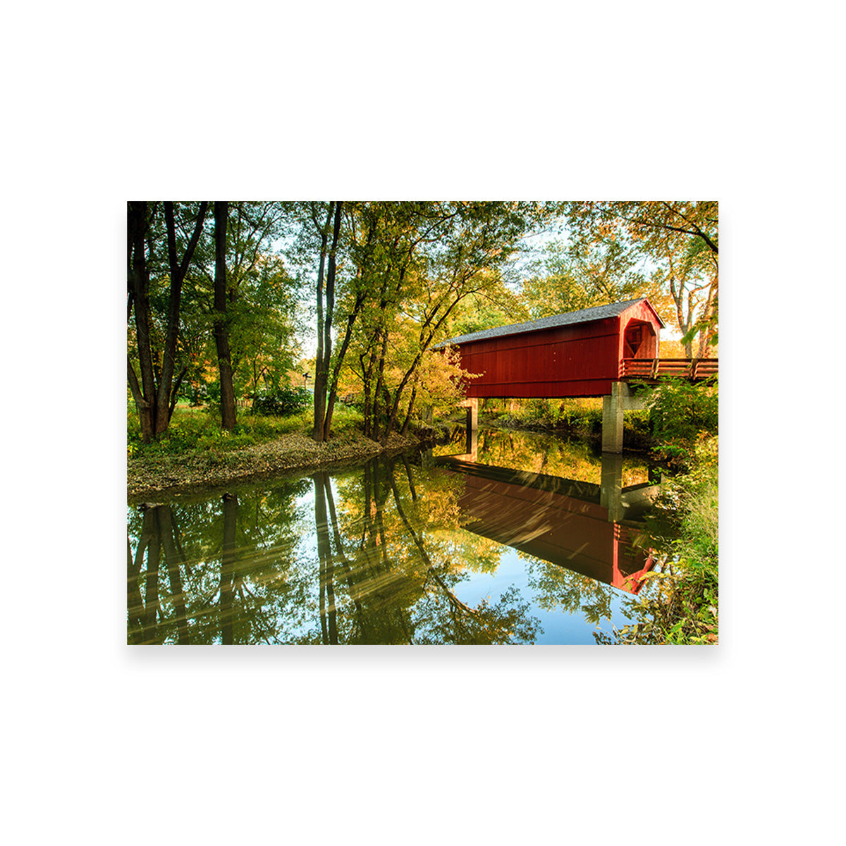 Sugar Creek Covered Bridge Wall Art