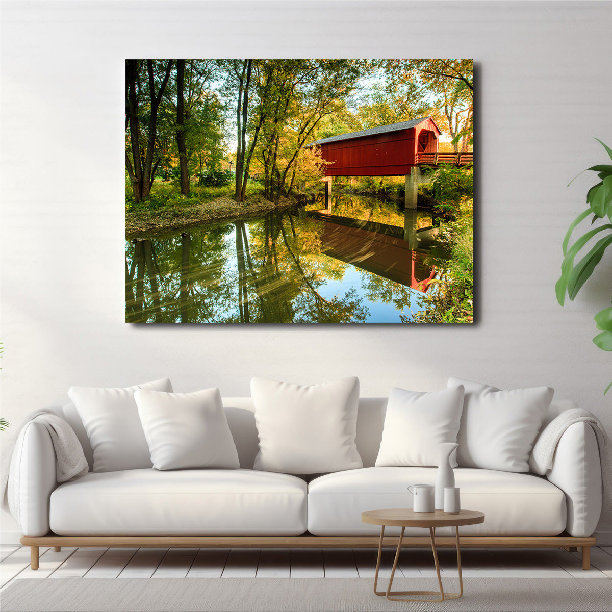 Sugar Creek Covered Bridge Wall Art
