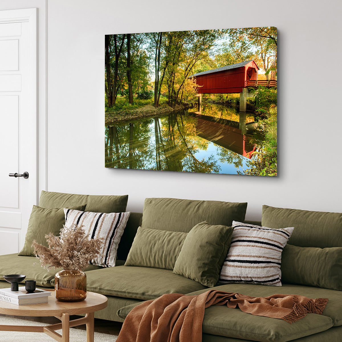 Sugar Creek Covered Bridge Wall Art