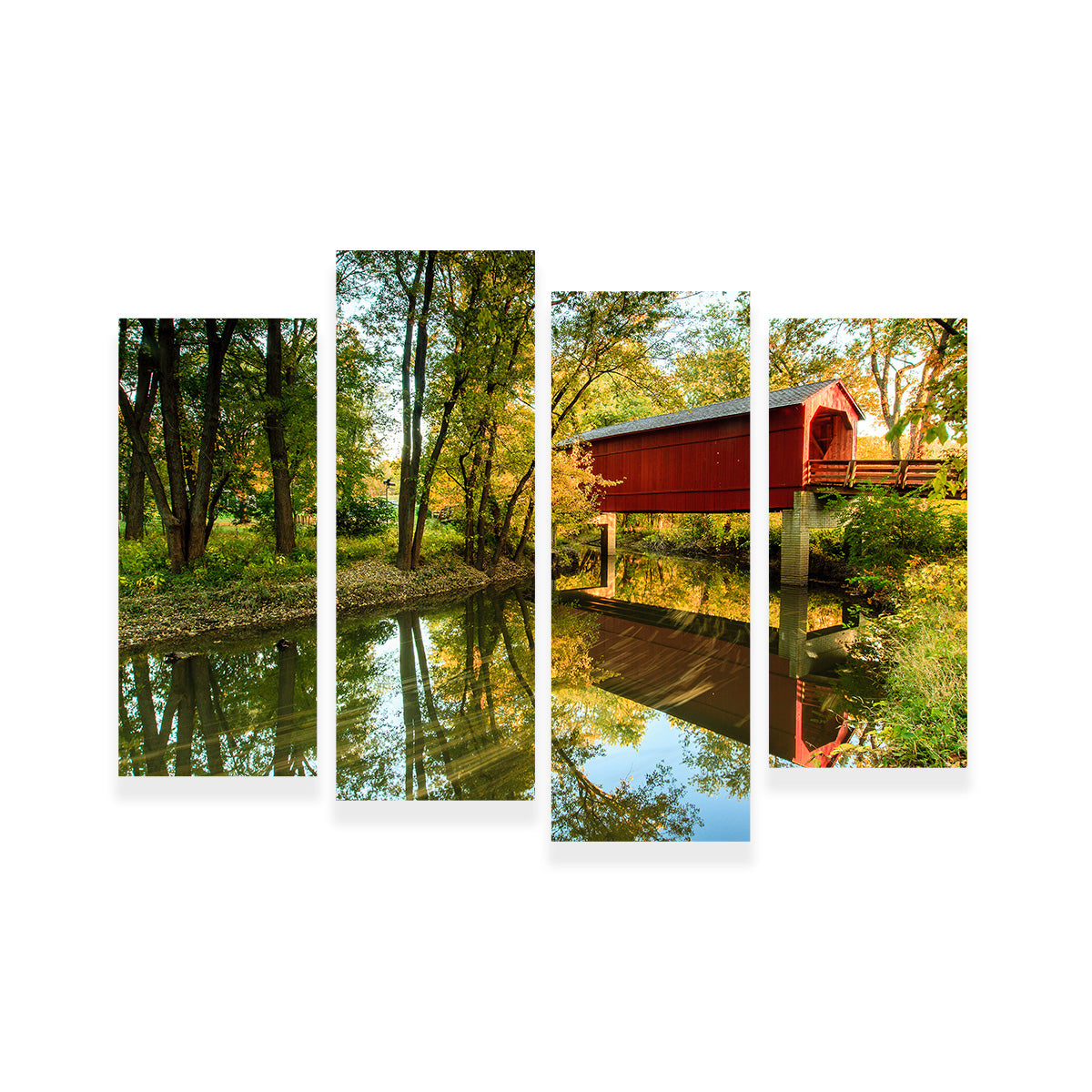 Sugar Creek Covered Bridge Wall Art