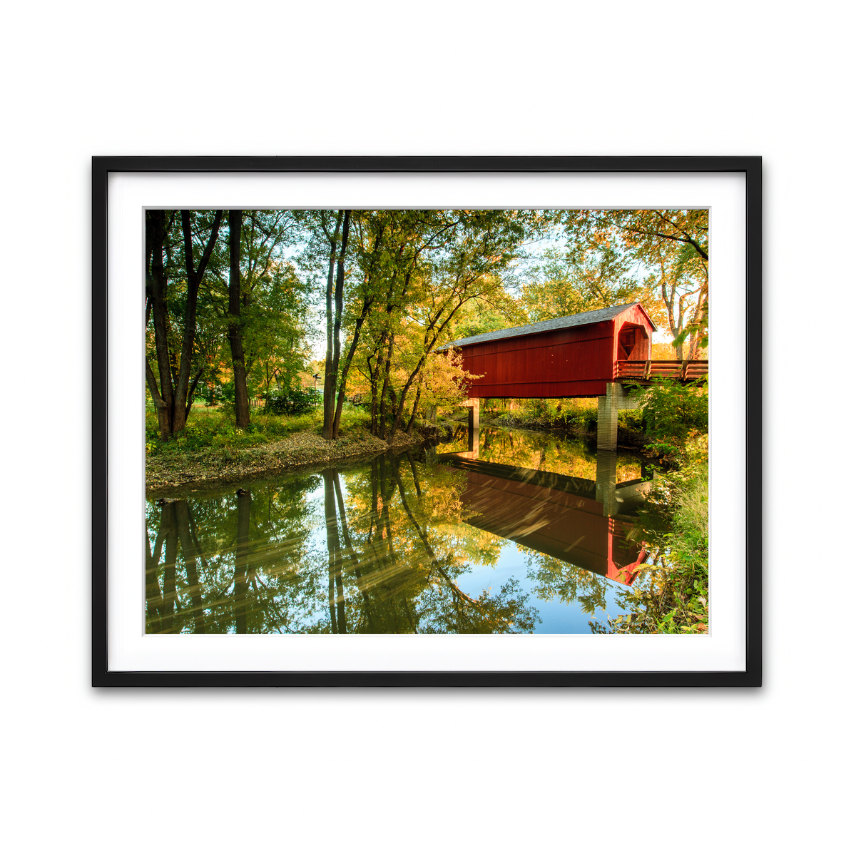Framed Print 4x3 Black