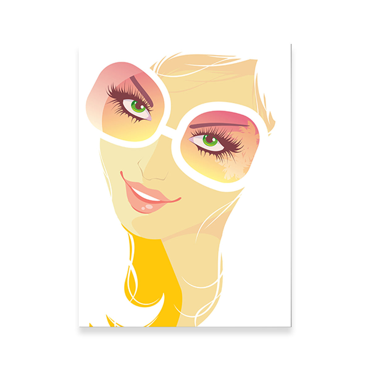 Summer Girl Wall Art
