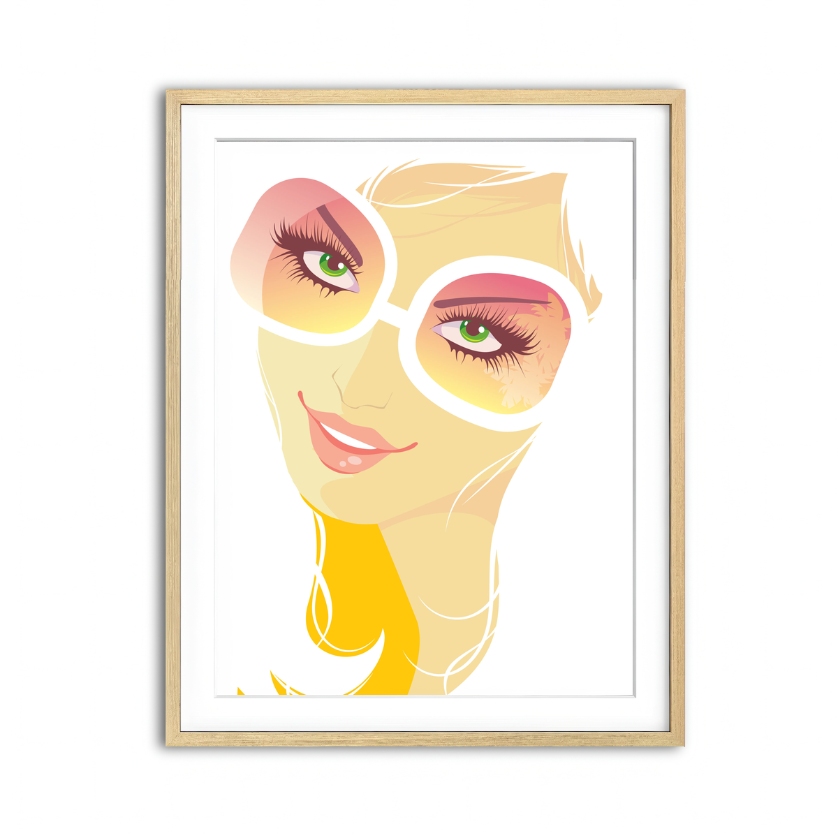 Framed Print 3x4 Natural