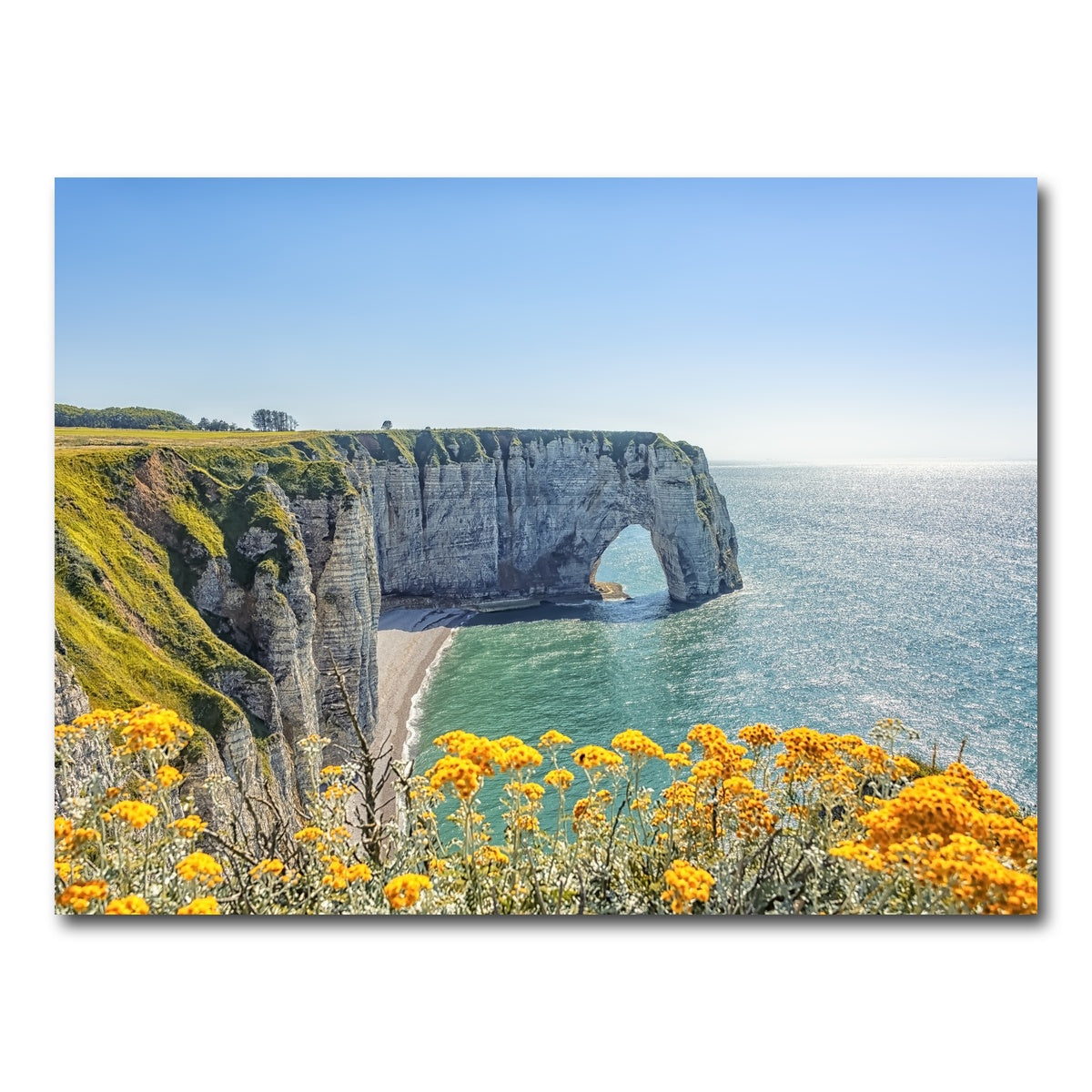 AUTO-MOCKUP WHITE | Summer In Etretat | 1 Piece | Gallery Wrap Canvas | group=4x3