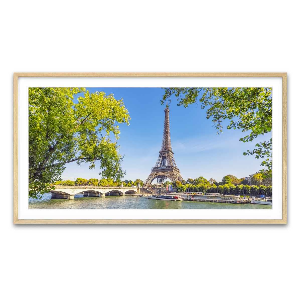 Framed Print 2x1 Natural