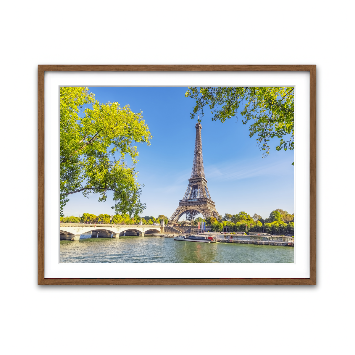 Framed Print 4x3 Walnut