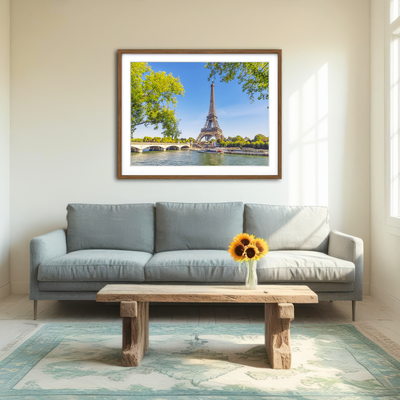 AUTO-MOCKUP ROOM | Summer In Paris Wall Art