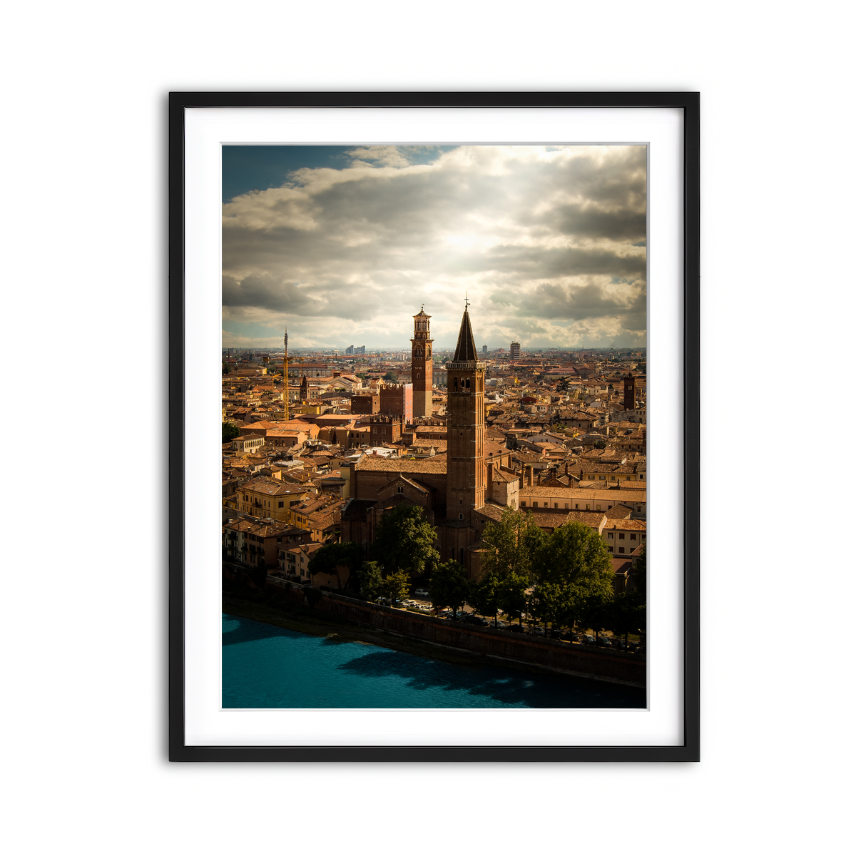 Framed Print 3x4 Black