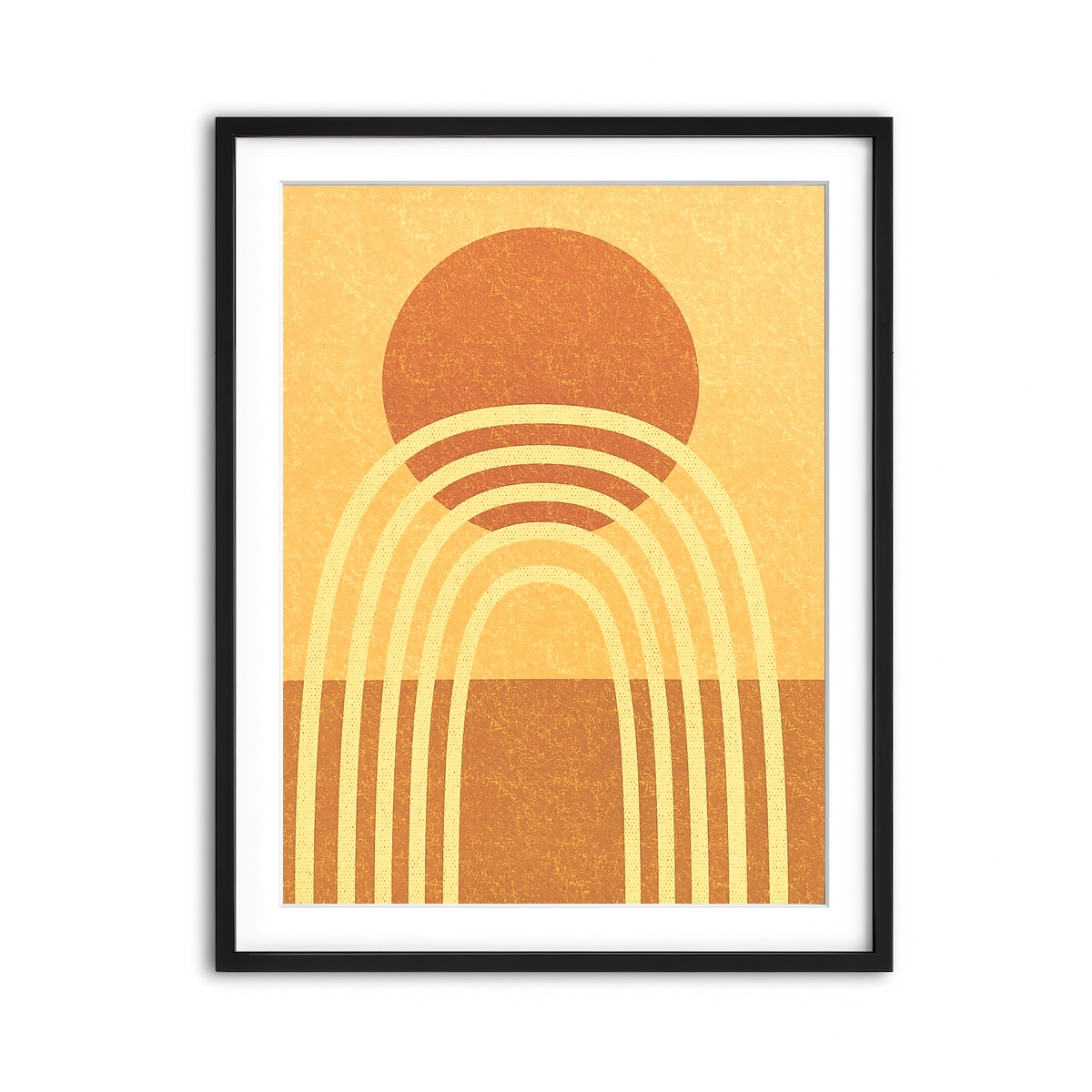 Framed Print 3x4 Black