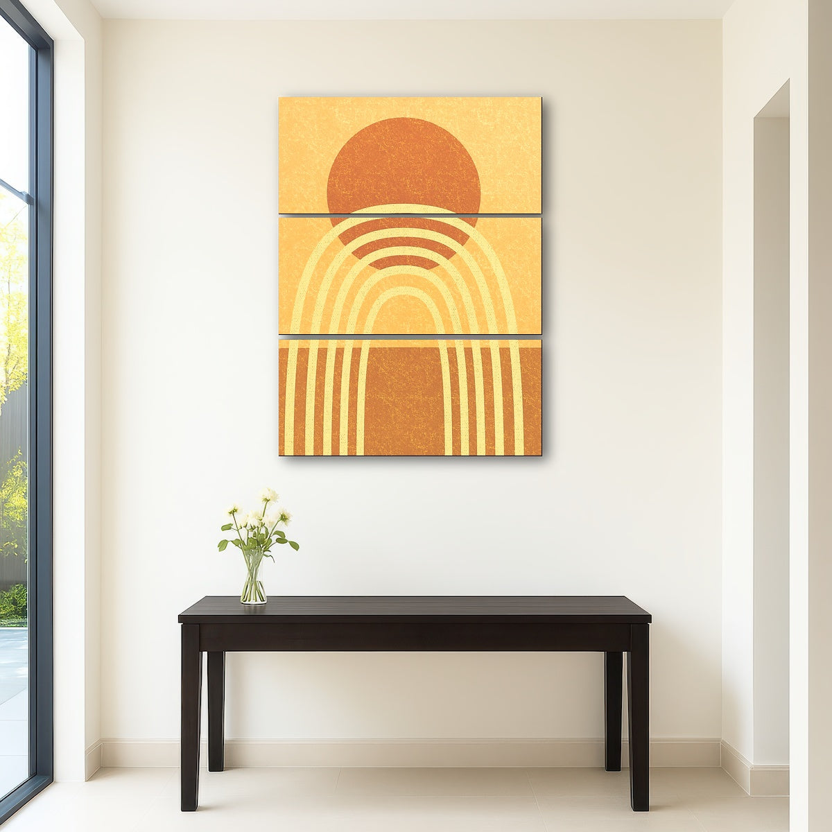 AUTO-MOCKUP ROOM | Sun & rainbow Desert