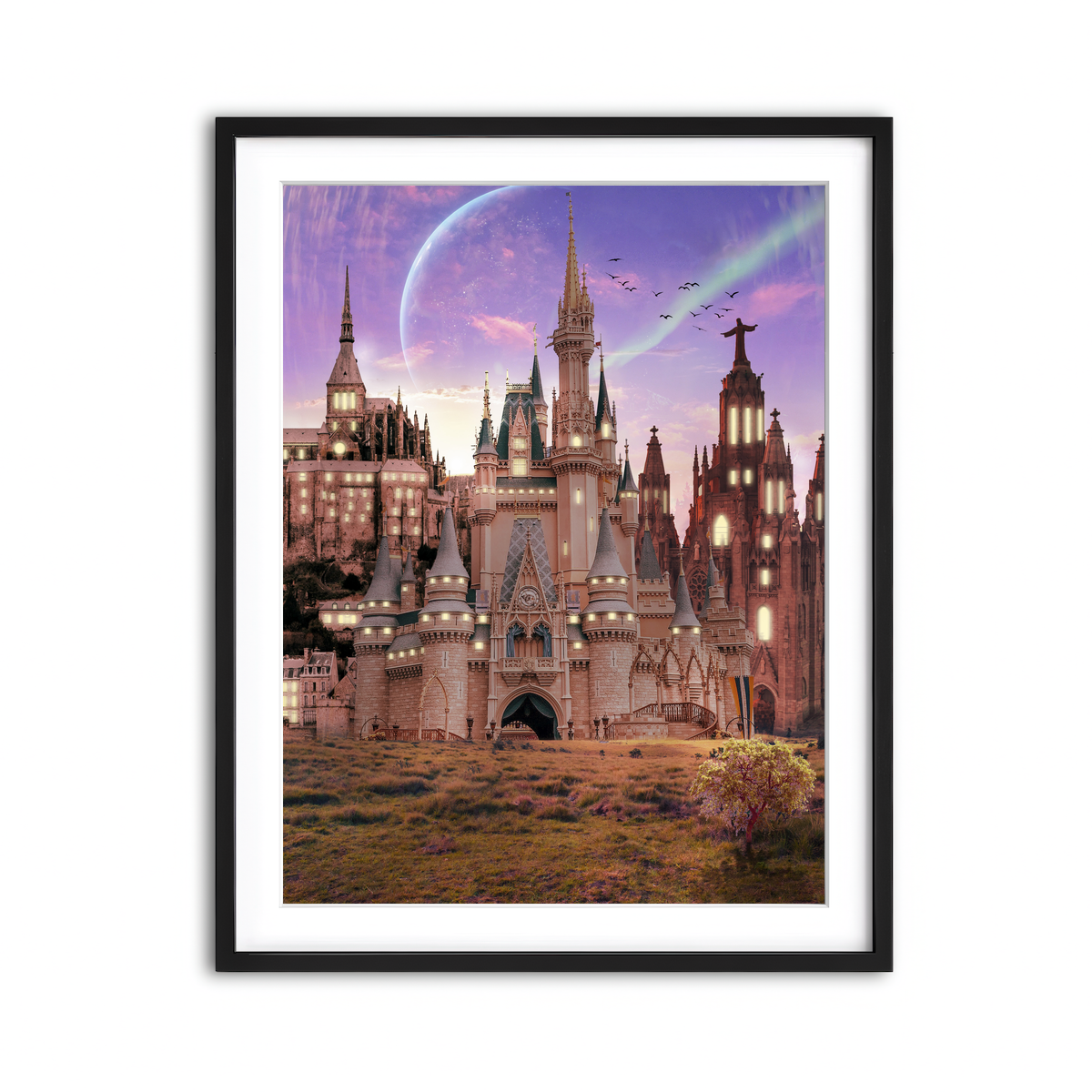 Framed Print 3x4 Black