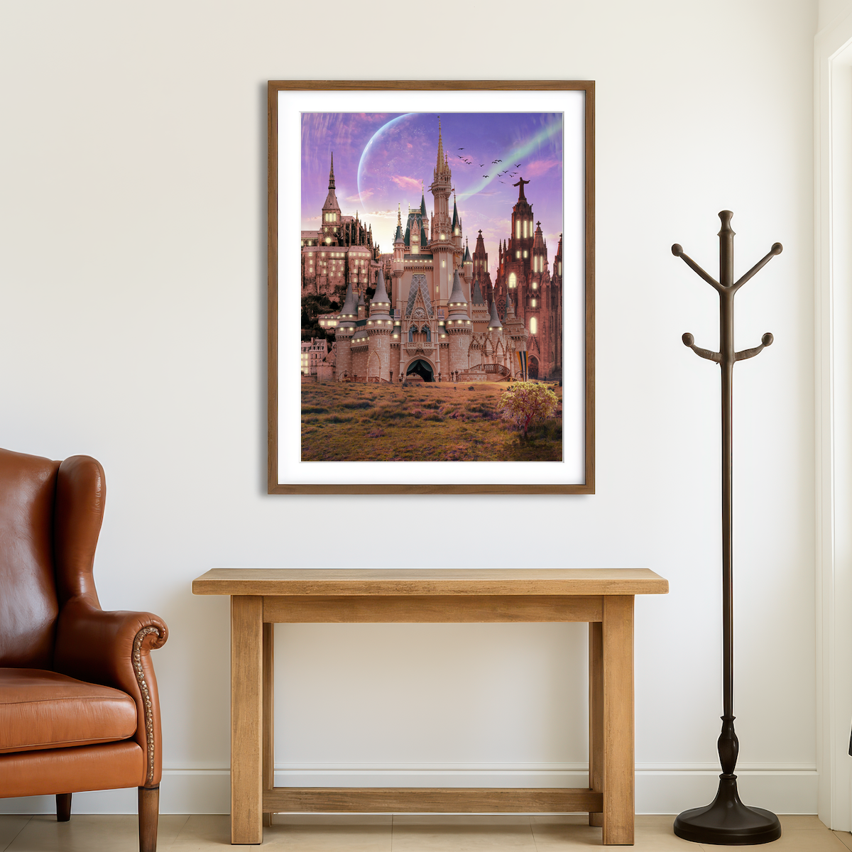 AUTO-MOCKUP ROOM | Sunda Empire Wall Art