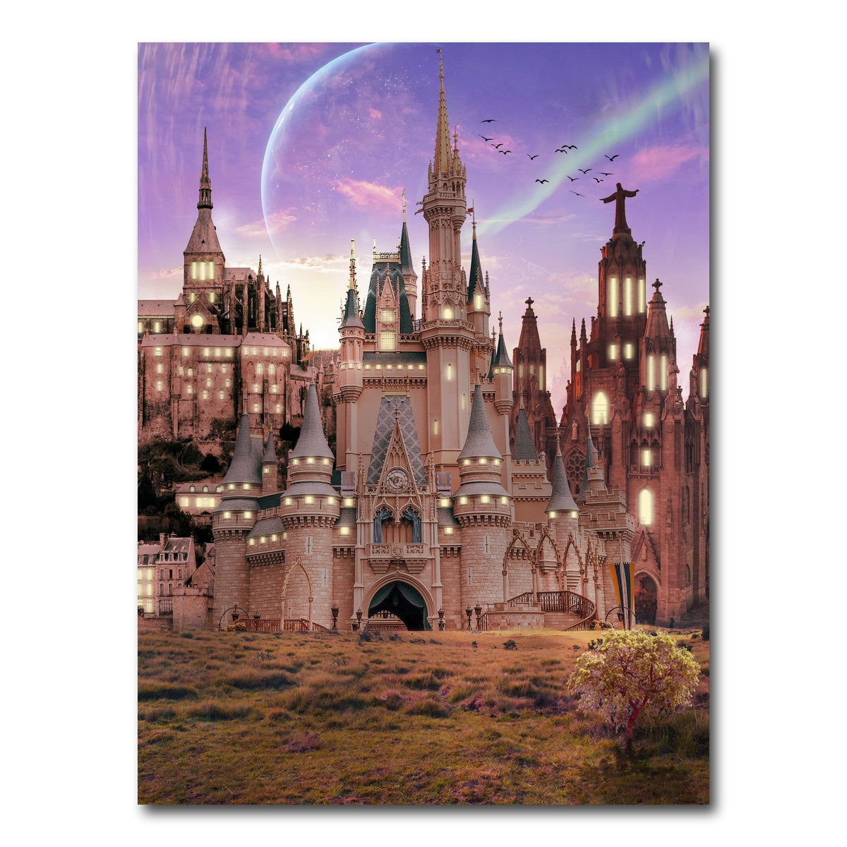 AUTO-MOCKUP WHITE | Sunda Empire | 1 Piece | Gallery Wrap Canvas | group=3x4