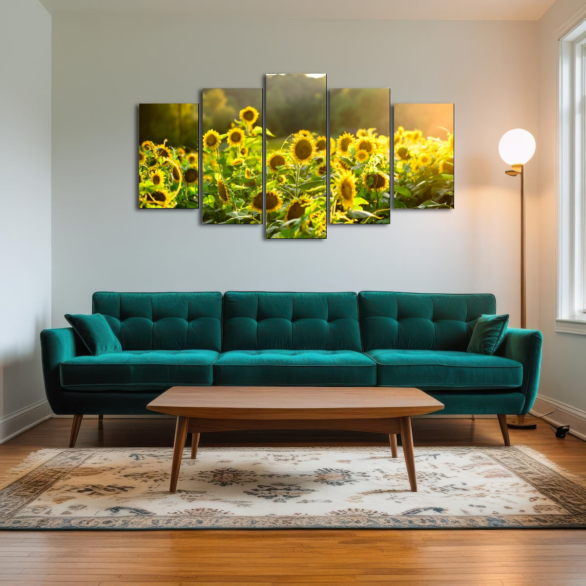 AUTO-MOCKUP ROOM | Sunflower Sunshine