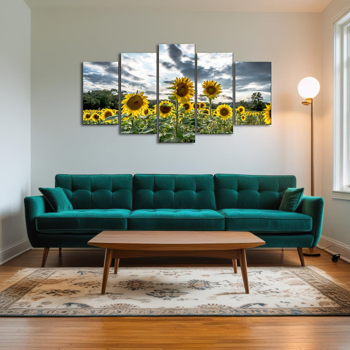 AUTO-MOCKUP ROOM | Sunflowers