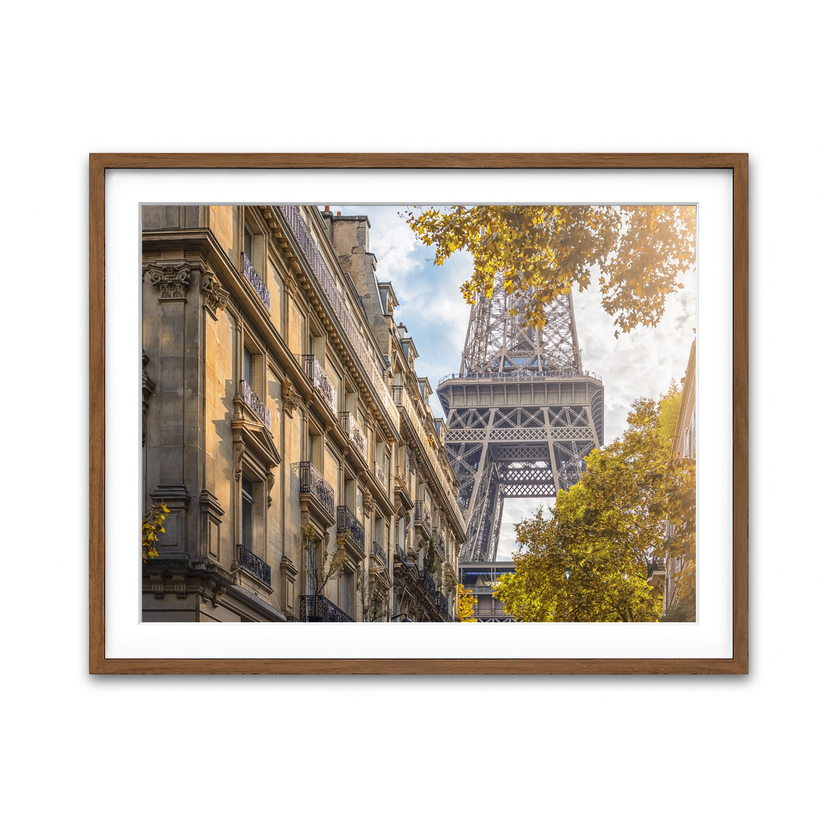 Framed Print 4x3 Walnut