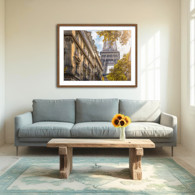 AUTO-MOCKUP ROOM | Sunlight In Paris Wall Art