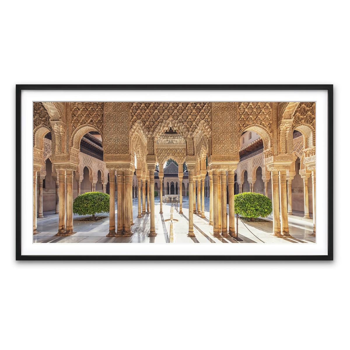 Framed Print 2x1 Black