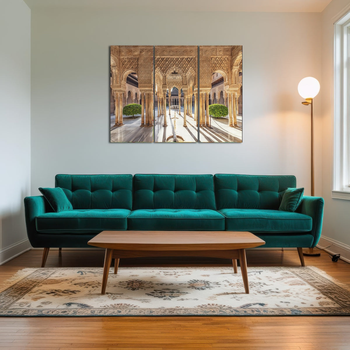 AUTO-MOCKUP ROOM | Sunlight In The Alhambra