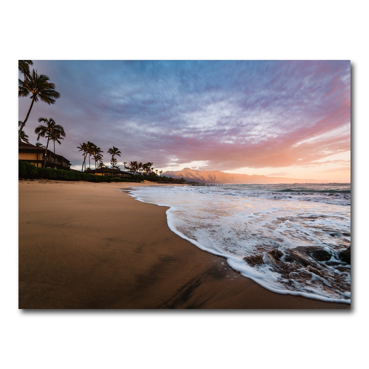 AUTO-MOCKUP WHITE | Sunrise Beach | 1 Piece | Gallery Wrap Canvas | group=4x3