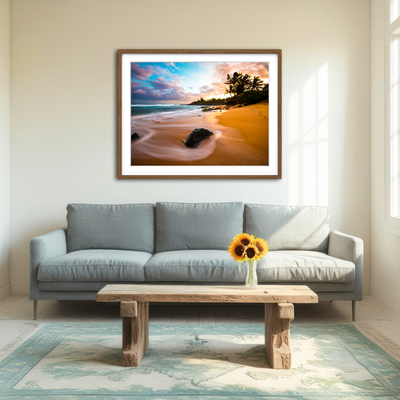 AUTO-MOCKUP ROOM | Sunrise Bliss Wall Art