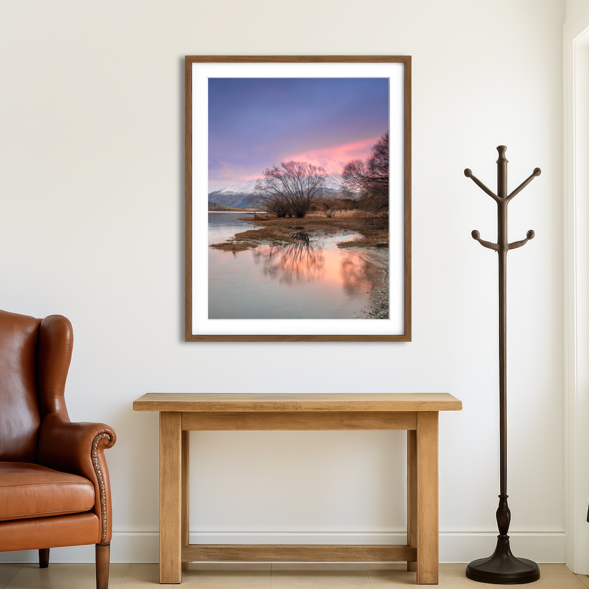 AUTO-MOCKUP ROOM | Sunrise in Glendhu Bay Wall Art