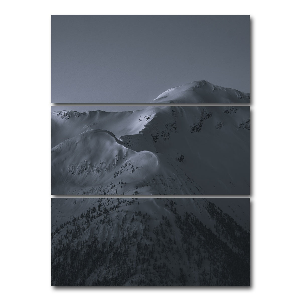 AUTO-MOCKUP WHITE | Sunrise in Shames | 3 Piece | Gallery Wrap Canvas | group=8x18_stacked