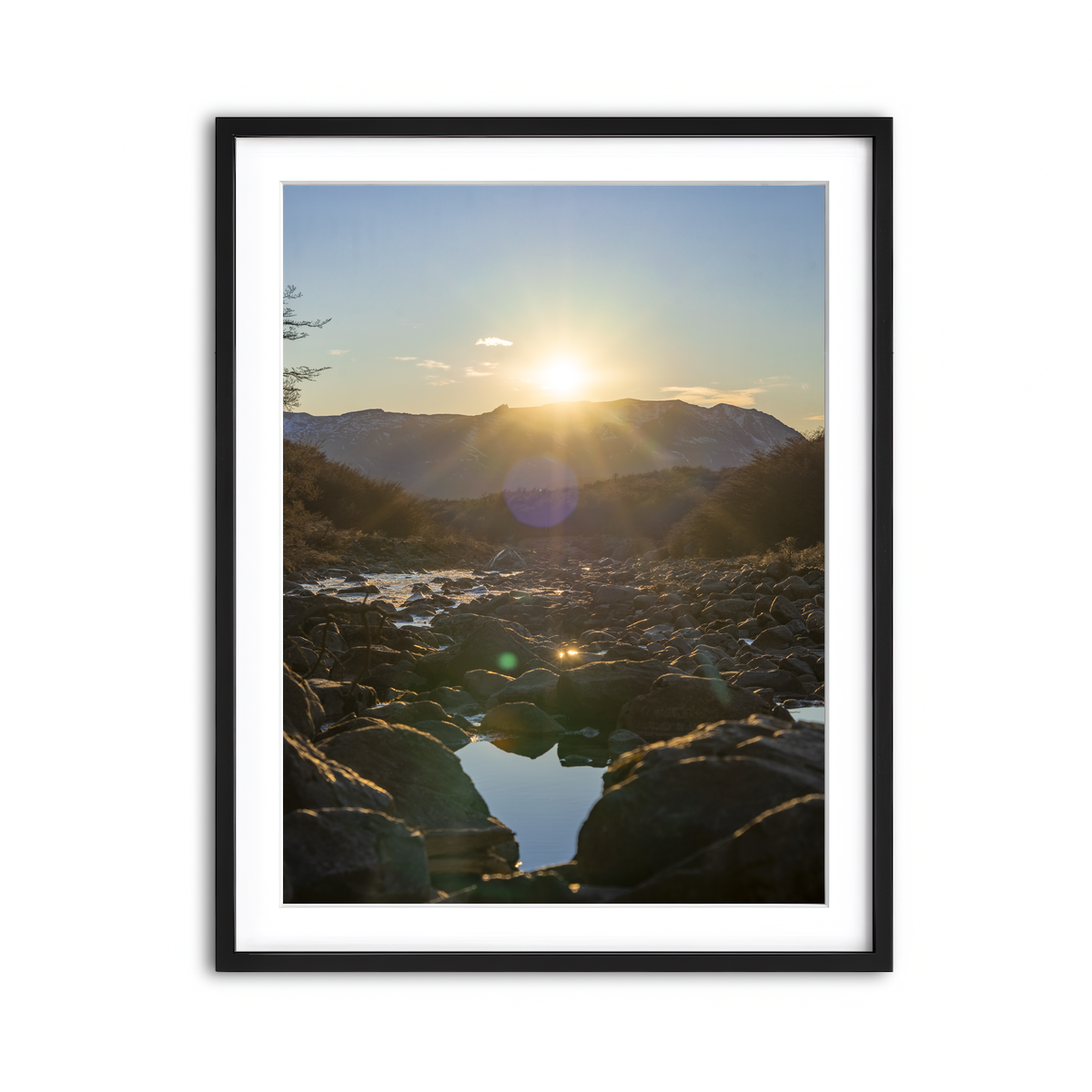 Framed Print 3x4 Black