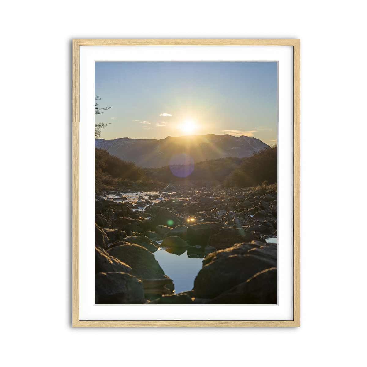 Framed Print 3x4 Natural