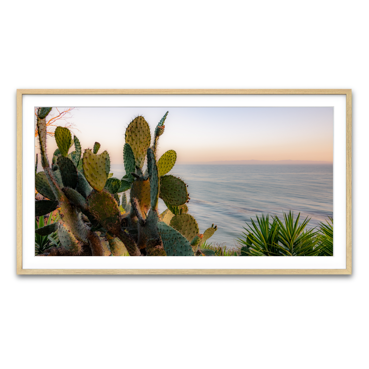 Framed Print 2x1 Natural