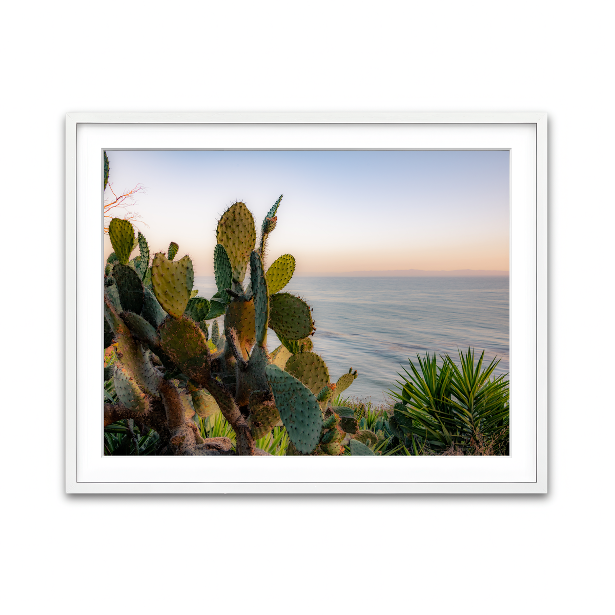 Framed Print 4x3 White
