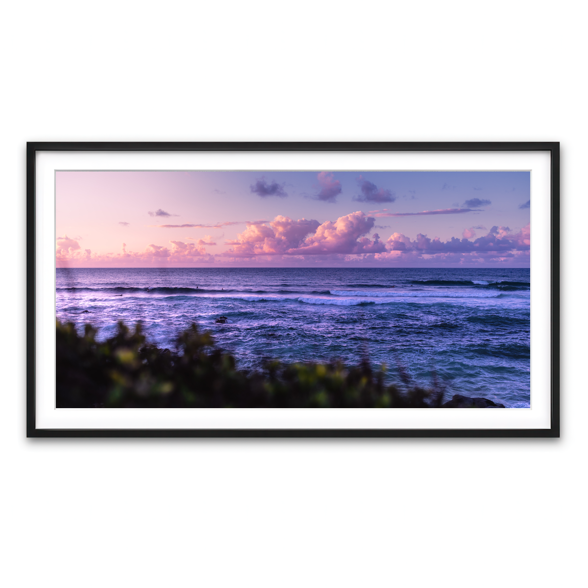 Framed Print 2x1 Black