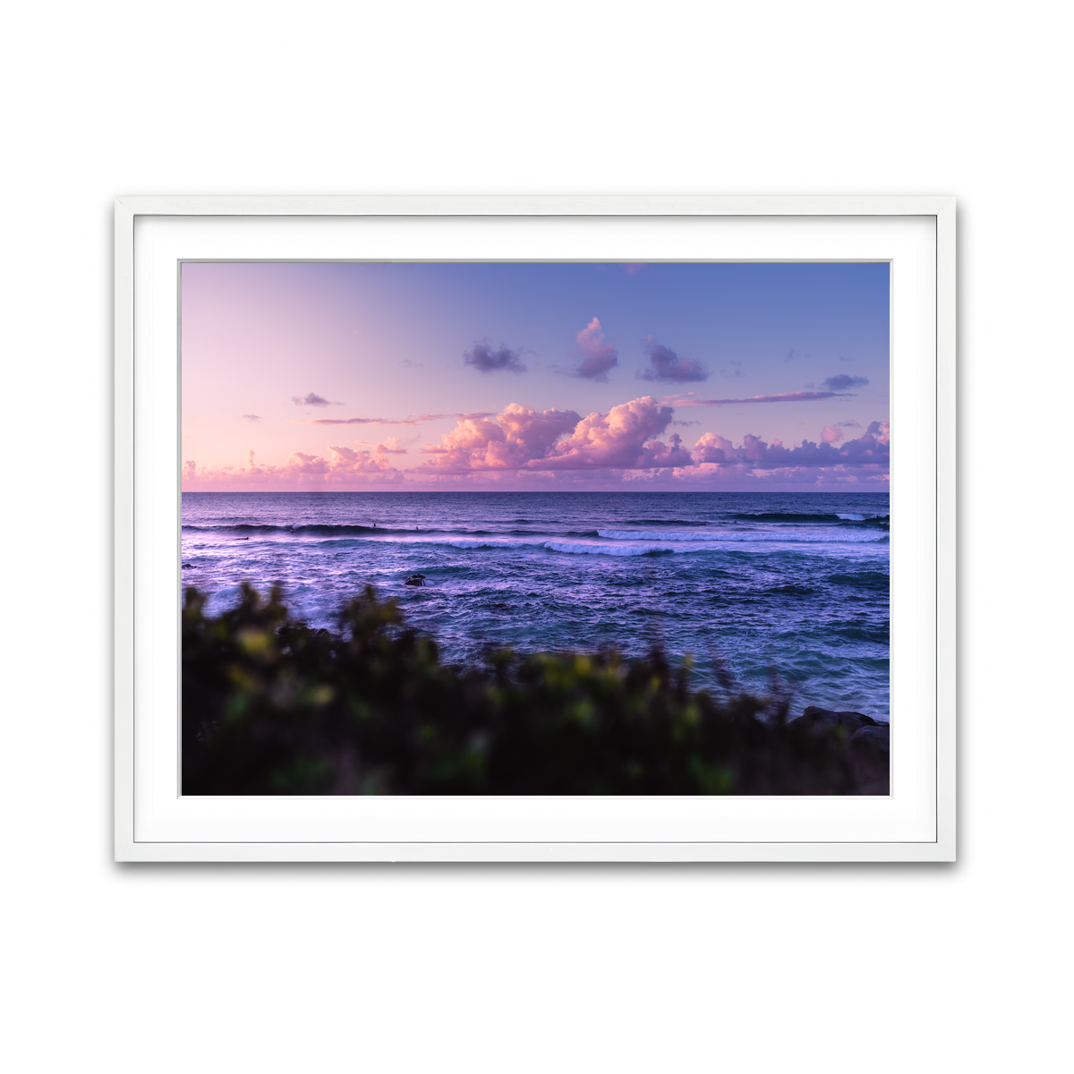 Framed Print 4x3 White